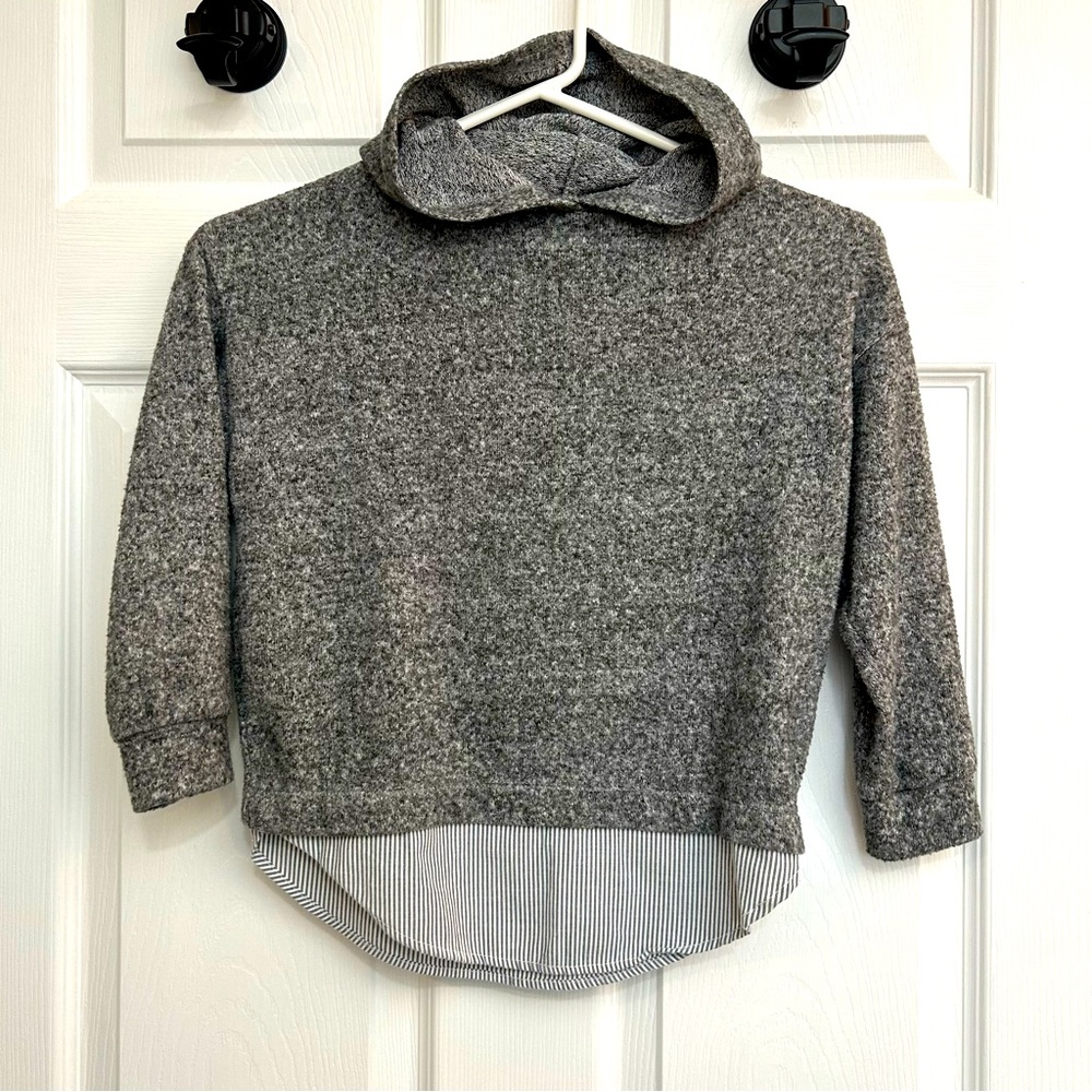 Zara Girls Preppy Hoodie Sweater